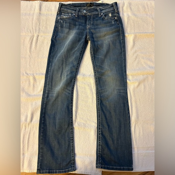 Women's Silvers Blue Jeans - Picture 8 of 8